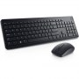 Dell | Keyboard and Mouse | KM3322W | Keyboard and Mouse Set | Wireless | Batteries included | EE | Black | Wireless connection - 2